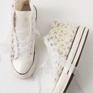 Pearl Crush High Top Sneakers